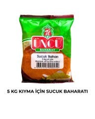 5 KG TOKAT BEZ SUCUK SETİ.SUCUK BAHARATI,SUCUK BEZİ,SARIMSAK TOZU