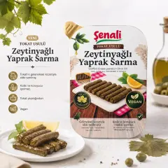 TOKAT USULÜ ZEYTİNYAĞLI YAPRAK SARMA 200GR 8 ADET